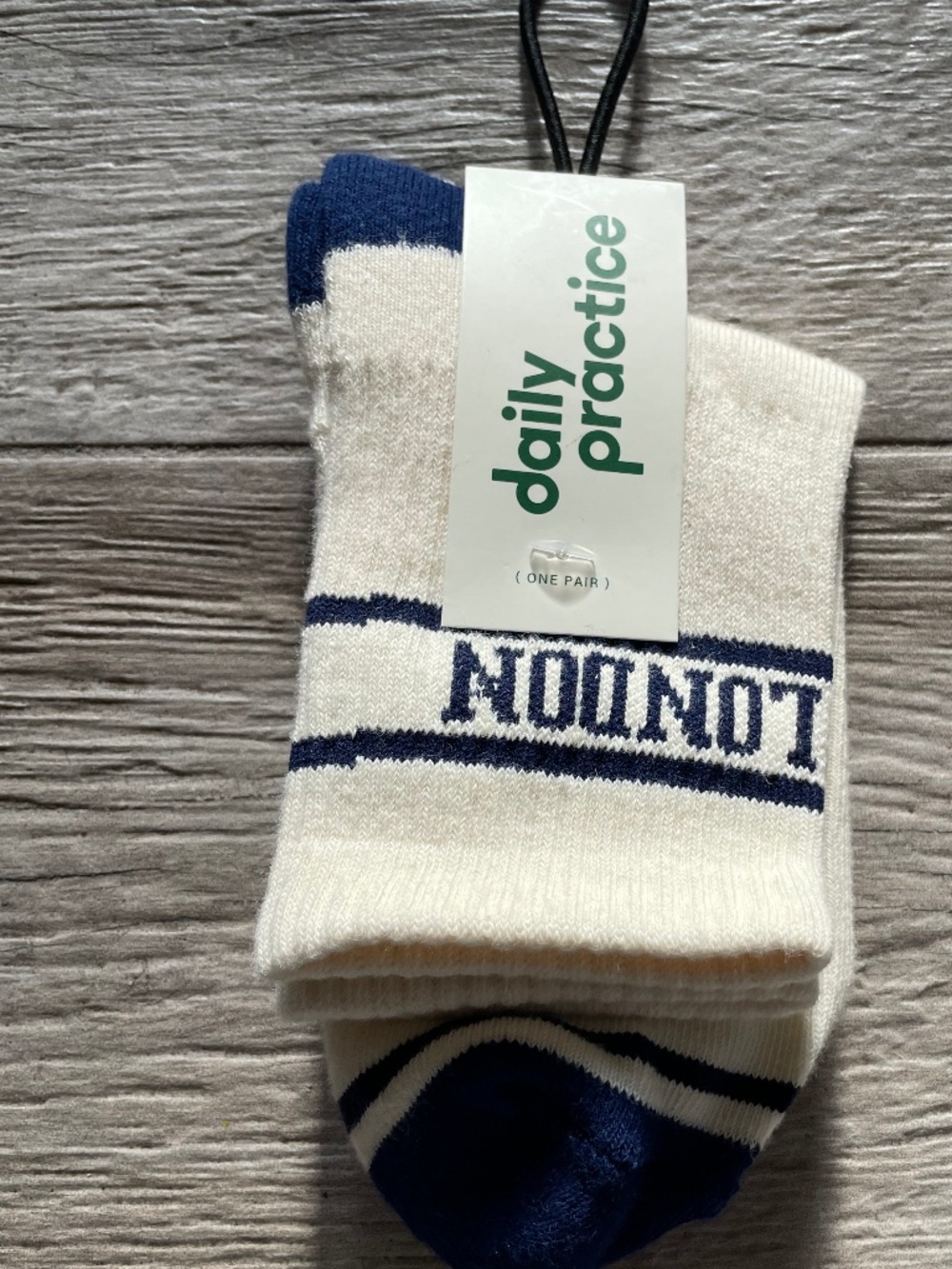 ❤️ ANTHROPOLOGIE DAILY PRACTICE LONDON CITY SOCKS NEW